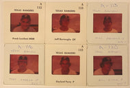 1976 MLB Baseball American League 35mm Slides (6) Texas Rangers Gaylord Perry