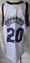 Load image into Gallery viewer, 1997-98 Toronto Raptors Team Signed Basketball Jersey Autographed x11 NBA JSA
