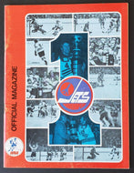 1976 Winnipeg Arena WHA Hockey Program Jets vs San Diego Mariners Bobby Hull