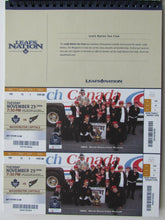 Load image into Gallery viewer, 2004-2005 Toronto Maple Leafs Full Season Ticket Book 2 Seats 45 NHL Home Games
