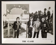 1980 Type 1 Photo Band The Clash USA Concert Tour Epic Records Issued Vintage