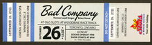 Load image into Gallery viewer, 2011 Bad Company Unused Concert Ticket Toronto Woodbine Racetrack Brian Howe
