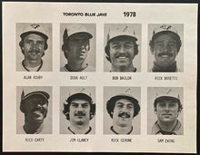 Load image into Gallery viewer, 1978 Toronto Blue Jays Team Issued Photo Lot x4 MLB Baseball Vintage
