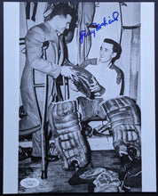 Load image into Gallery viewer, Gerry McNeil Autographed Signed NHL Hockey Photo Montreal Canadiens JSA COA VTG
