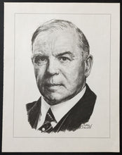 Load image into Gallery viewer, Mackenzie King Signed Cut Autographed Slip Canadian Prime Minister LOA JSA
