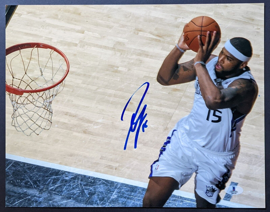 DeMarcus Boogie Cousins Oversized Autographed Signed Photo Sacramento Kings NBA