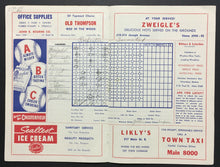 Load image into Gallery viewer, 1947 International League Baseball Program Rochester vs Toronto Maple Leafs IL

