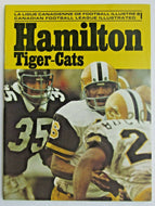 1973 Ivor Wynne Stadium CFL Program Toronto Argonauts vs Hamilton Tiger-Cats
