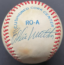 Load image into Gallery viewer, MLB Hall of Famers Signed Baseball Autographed x9 Spahn Musial Snider Mathews +

