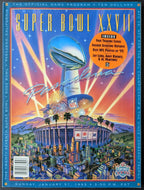 1979 Super Bowl XIII Program + Ticket Stub NFL Football Steelers vs Cowboys VTG