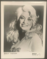 Dolly Parton RCA Records Promotional Photo Publicity Celebrity Music Vintage