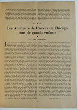 Load image into Gallery viewer, 1947 Montreal Forum NHL Hockey Program Montreal Canadiens vs New York Rangers
