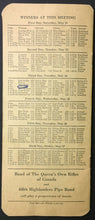 Load image into Gallery viewer, 1949 Kings Plate 90th Running Racing Program Woodbine Racetrack EP Taylor Wins
