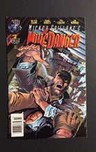 Load image into Gallery viewer, 1995 Mike Danger Comic Issue 2 Autographed Cover By Creator Mickey Spillane LOA
