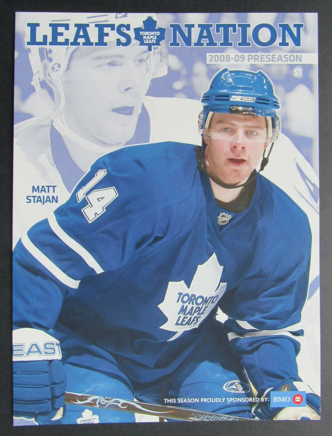 2008-2009 Toronto Maple Leafs v Columbus Blue Jackets Preseason NHL Stajan