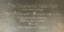 Load image into Gallery viewer, 1976 Tiffany Sterling Silver Horse Race Trophy 23.5oz Delaware Handicap DEL Park
