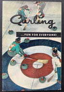 1959 Curling Fun For Everyone History Booklet Championship Rules and Regulations