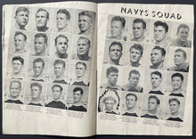 Load image into Gallery viewer, November 11th 1941 Army vs Navy Vintage Wartime Football Program Roosevelt Photo
