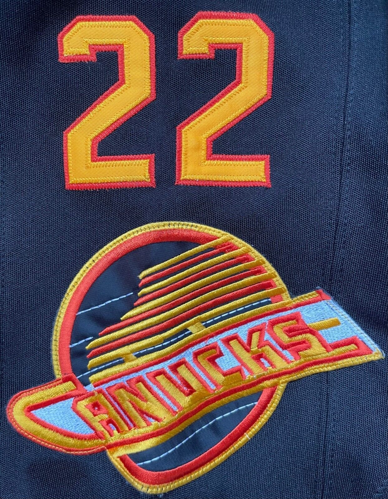 Tiger Williams 1982-83 Mitchell & Ness Vancouver Canucks Jersey