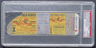 1960 World Series GM X Proof / Phantom Ticket New York Yankees MLB Baseball PSA