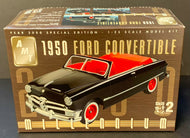AMT 1950 Ford Convertible Millennium Scale 1:25 Model Car Kit Vintage