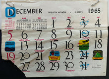 Load image into Gallery viewer, 1964 Nems Enterprises The Beatles Image Litho Lobby Card Promo 1965 Calendar
