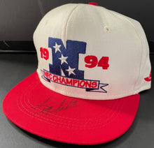 Load image into Gallery viewer, Troy Aikman Autographed Signed 1994 NFC Champions Snapback Hat NFL Football JSA
