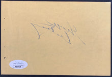 Load image into Gallery viewer, George Armstrong Authentic Signed Autograph Page JSA Toronto Maple Leafs NHL
