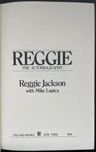 Load image into Gallery viewer, 1984 Reggie Jackson Signed Hard Cover Book Autobiography JSA MLB HOF Autographed
