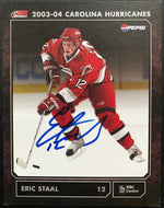 Signed NHL Hockey Carolina Hurricanes Eric Staal Personally Autographed Photo