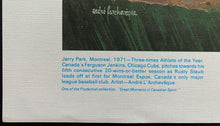 Load image into Gallery viewer, 1971 Ferguson Jenkins Vintage Baseball Print 20 Game Win 5th Consecutive Season
