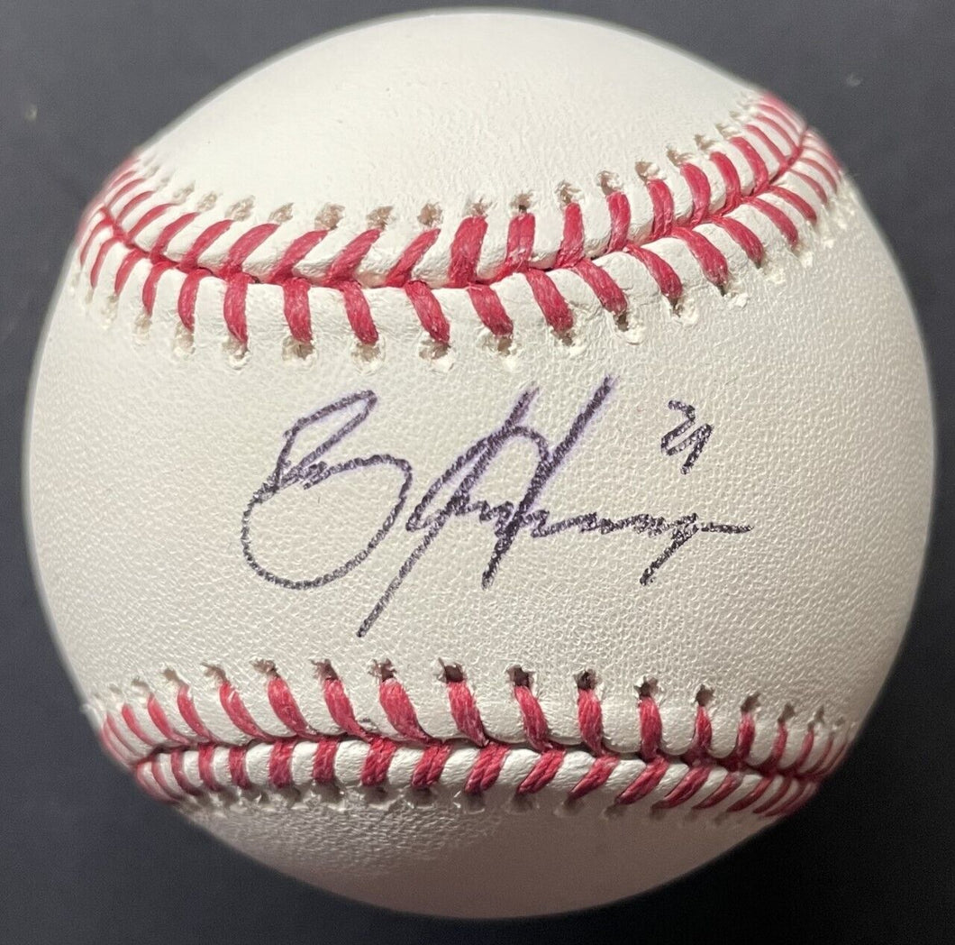 Bryce Harper Autographed Major League Baseball Signed Rawlings Phillies JSA