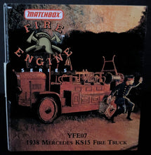 Load image into Gallery viewer, 1938 Mercedes-Benz KS15 Fire Truck Dinky Die Cast Metal Matchbox Collectibles
