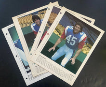 Load image into Gallery viewer, Circa 1980 CFL Montreal Alouettes 6 Photos Cousineau Ferragamo White Johnson
