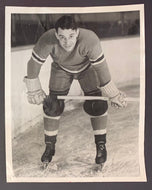 1931 Type 1 Press Photo New York Rangers Centre Art Somers NHL Hockey Vintage