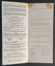 Load image into Gallery viewer, 1959 Woodbine Racetrack 100th Running Queen's Plate Program New Providence
