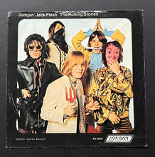 Load image into Gallery viewer, 1968 The Rollings Stones 45 RPM Record Album + Sleeve Jumpin Jack Flash
