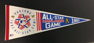 1987 MLB All Star Baseball Game Pennant Oakland Athletics Host 29