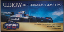 Load image into Gallery viewer, 1997 Season F1 World Champion Driver Jacques Villeneuve Poster Rothmans Renault

