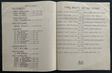 Load image into Gallery viewer, 1943 Vintage United States Forces Boxing Championships Program Solomon Islands
