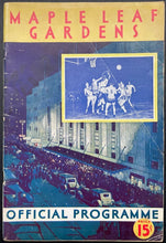 Load image into Gallery viewer, 1946 Toronto Huskies 1st Season Program Maple Leafs Gardens VTG Basketball NBA
