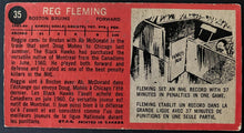 Load image into Gallery viewer, 1964-65 Vintage Boston Bruins Reg Fleming Topps Tallboy NHL Hockey Card
