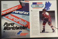 Load image into Gallery viewer, 1986 World Junior Hockey Championship Program Canada Russia Wins Gold
