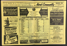 Load image into Gallery viewer, 1958 Boston Garden NHL Hockey Program Bruins vs Chicago Blackhawks Bobby Hull
