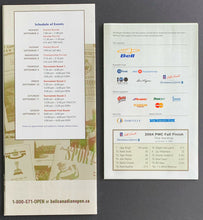Load image into Gallery viewer, 2004 100 Years Later Bell Canadian Open Golf Championship Ticket + Folder + Map
