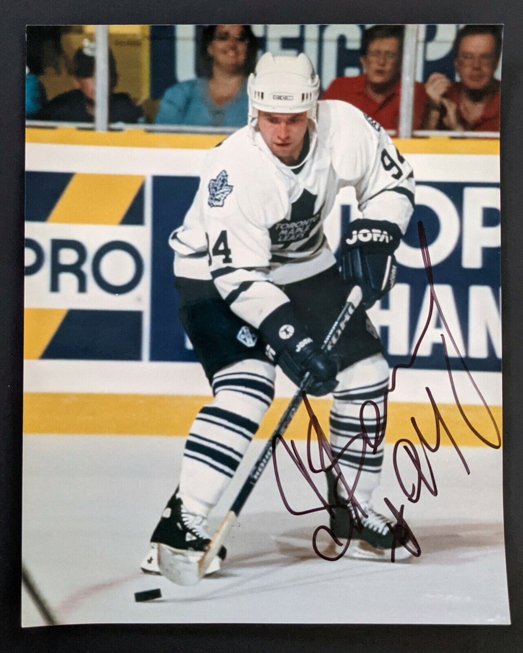 Sergei Berezin Autographed Signed NHL Hockey Photo Toronto Maple Leafs 8x10