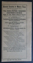 Load image into Gallery viewer, 1900s Promotional Agricultural Booklet Issued By International Stock Food Co.

