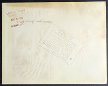 Load image into Gallery viewer, 1966 Hockey Hall Of Fame Induction Photo Clarence Campbell Press Stamped Vintage
