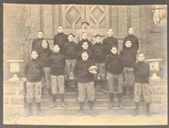 1922 Type 1 High School Football Team Photo Players Names On Back Vintage Old