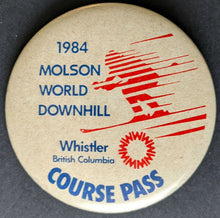 Load image into Gallery viewer, 6 Different Vintage Canada Snow Skiing Pins Pinbacks 1982 Downhill World Champs
